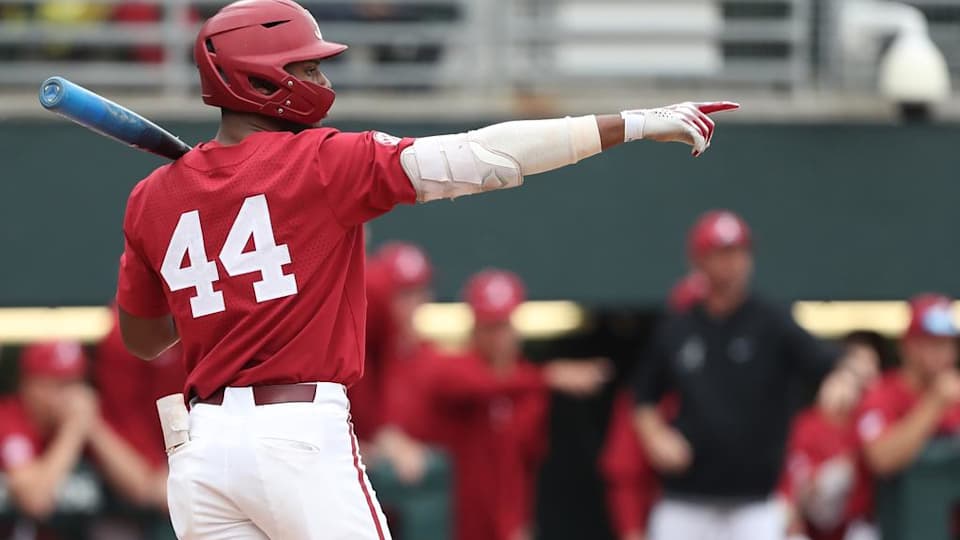 TJ McCants Stars, No. 11 Alabama Baseball Sweeps Season Series Against Alabama State